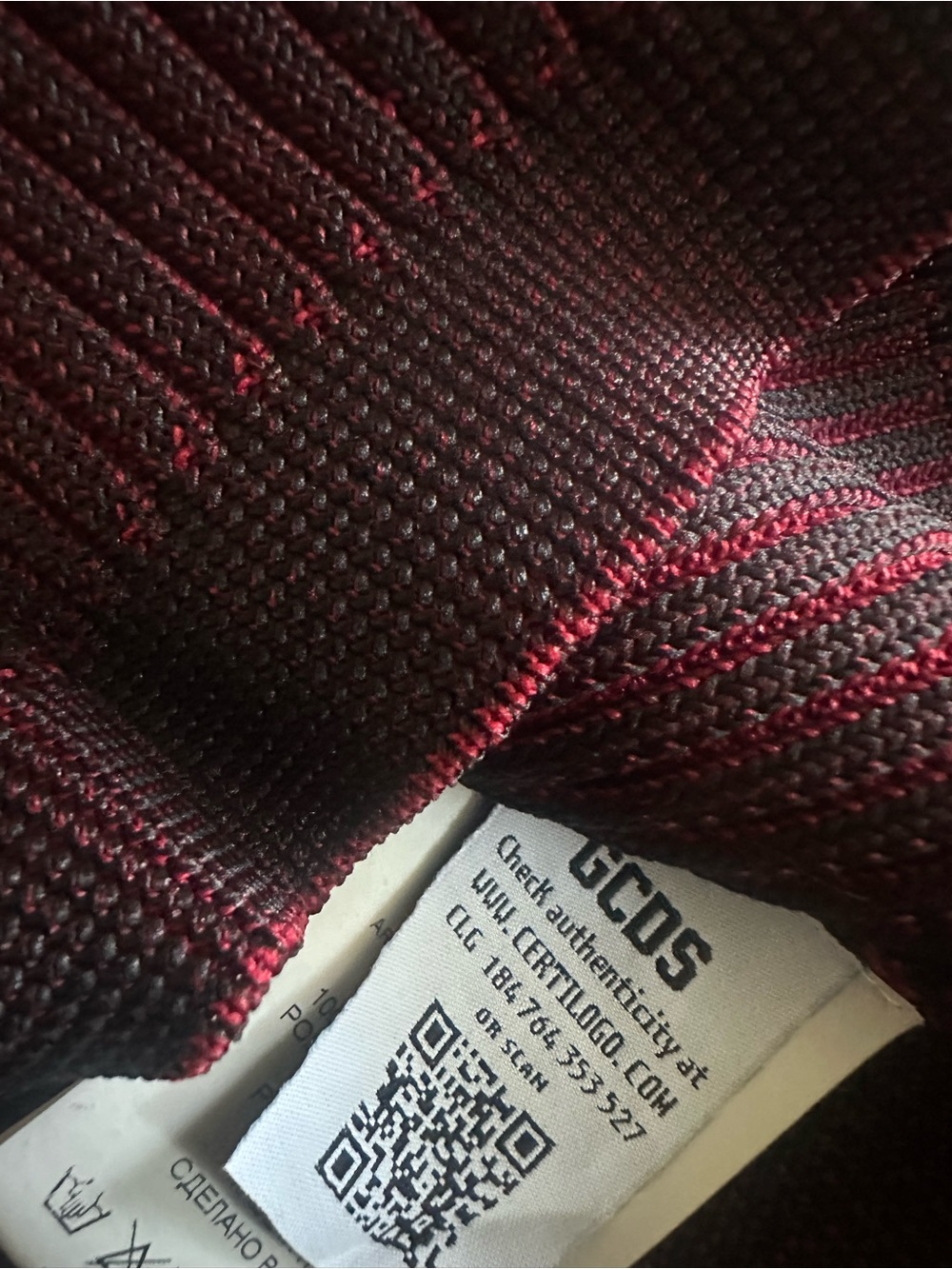 (New) GCDS Ribbed Crop Tank - Picture 9 of 11